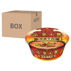 統一 滿漢大餐 麻辣鍋牛肉麵 204g, 6入