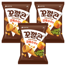 꼬깔콘 군옥수수맛, 67g, 3개