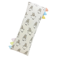 baa baa sheepz 抱抱羊 Bed-Time Buddy 羊樂園安撫抱枕 Jumbo 大 (23x53cm) 95%竹纖維, 黃色, 大(23 x 53cm)