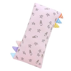 baa baa sheepz 抱抱羊 Bed-Time Buddy 星星羊安撫抱枕, 95%竹纖維, 尺寸18x38cm, 粉色, 中(18 x 38cm)