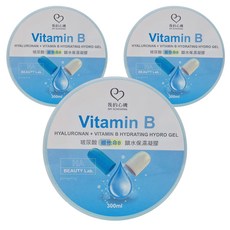 MY SCHEMING 我的心機 玻尿酸+維他命B鎖水保濕凝膠 HYALURONAN + VITAMIN B HYDRATING HYDRO GEL, 3罐