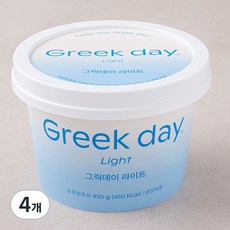 그릭데이 라이트, 450g, 1개입, 4개 450g, 4개