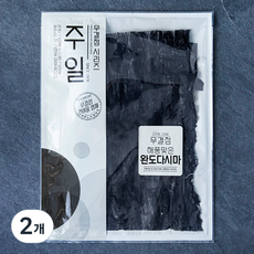주일 무결점 해풍맞은 완도다시마, 50g, 2개