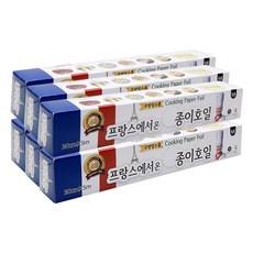 프랑스에서 온 깨끗한 종이호일 프리미엄 롤타입 30cm x 5m, 6개