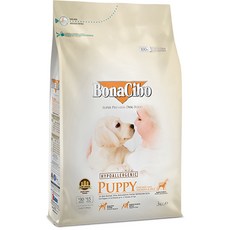 보나시보 퍼피 건식사료, 닭, 3kg, 1개 - 보나시보사료