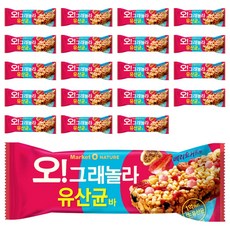 ORION 好麗友 Market O NATURE 乳酸麥片堅果棒 莓果優格口味, 20入, 35g