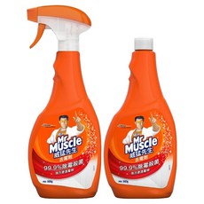 Mr Muscle 威猛先生 去霉劑 噴槍瓶 Set, 99.9%除霉殺菌, 1組