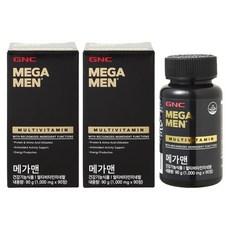 GNCMEGAMEN 멀티비타민 앤 미네랄 90g, 90정, 2개