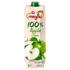 meySu 美愫 100%蘋果汁 1L，德國原裝進口，無添加糖，健康美味，全家共享, 1瓶