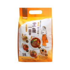 金龍一番 日式冬粉綜合包 Set 10入, 低卡低GI無負擔, 五種風味, 177g, 1袋