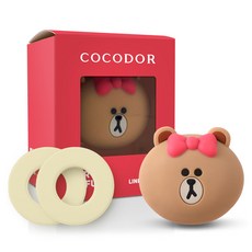 COCODOR 珂珂朵爾 Line Friends車用芳香劑 通風口型組, 1組, 巧克力(黑櫻桃)