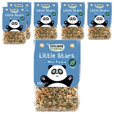리틀파스타오가닉스 유기농 파스타 리틀스타, 250g, 6개