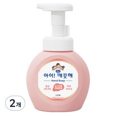 아이깨끗해 핸드워시 모이스처 복숭아, 250ml, 2개