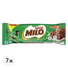 美祿MILO 早餐穀物棒，含蛋白質, 23.5g, 7條