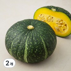 국내산 킹단호박, 1.2kg, 2개