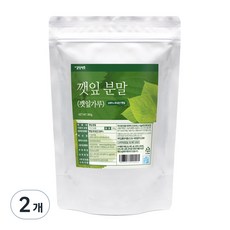 갑당약초 깻잎 분말, 300g, 2개