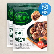 비비고 한입떡갈비 (냉동), 282g, 2개입