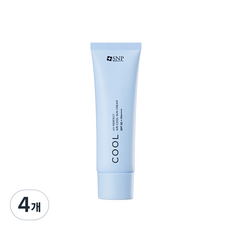 에스엔피 UV 퍼펙트 에어쿨 선크림 SPF50+ PA++++, 50g, 4개