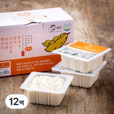 한둘 명인이 국산콩으로 만든 한끼 콩비지, 140g, 12팩