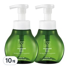 네이쳐러브메레 아기 핸드워시 거품 용기, 레몬향, 280ml, 10개