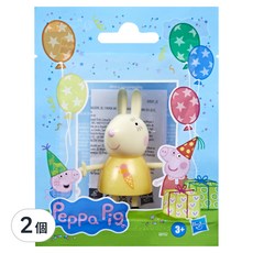 Hasbro 孩之寶 Peppa Pig 粉紅豬小妹 佩佩的派對好朋友, 2個