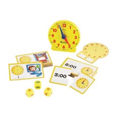 Learning Resources 我會看時鐘 Set - 41件組 時鐘學習教具, 1組