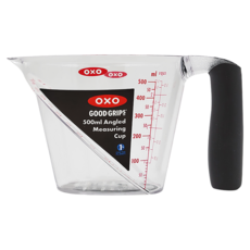 OXO 輕鬆看量杯 500ml 傾斜設計, 單色, 1個