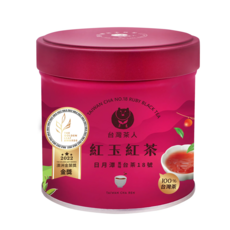 台灣茶人 日月潭紅玉紅茶, 40克 100%台灣茶, 40g, 1罐