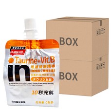 WEIDER 威德 in果凍 提神口味, 牛磺酸3000mg, 7種維生素B, 低熱量無咖啡因, 180g, 48包