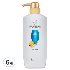 팬틴 실키 스무드 케어 샴푸, 6개, 500ml