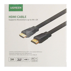 UGREEN 綠聯 HDMI 2.0傳輸線 FLAT版, 1條, 3m