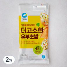 대상 종가집 더 고소한 유부초밥, 160g, 2개