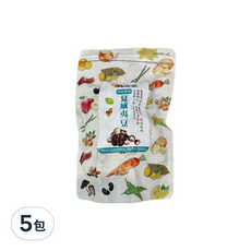 元氣家 帶殼夏威夷豆, 低溫烘焙, 鹹香酥脆, 內附專利開殼器, 200g, 5包