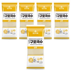 몽고식품 구포국수 소면, 1.4kg, 5개