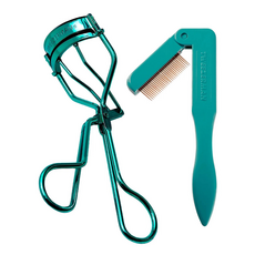 TWEEZERMAN 精緻美睫雙件組，Majestic Turquoise睫毛套裝, 孔雀綠, 1組