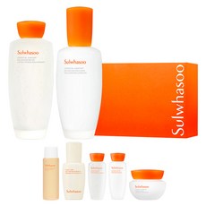 설화수 자음수 150ml + 자음유액 125ml 2종 세트 + 순행클렌징폼 25ml + 윤조에센스 8ml + 자음수 15ml + 자음유액 15ml + 탄력크림 15ml, 1세트