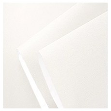 WA. WALL ART 亞麻布紋壁貼 日式防水壁紙 60x300cm 白色 自帶背膠, 60 x 300cm