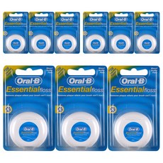 Oral B 牙線蠟 50m, 1件, 9個