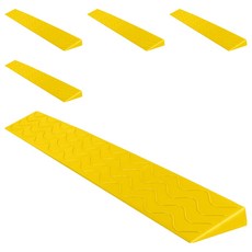 ReadyBox 安全門檻斜板 門檻斜坡支撐, 5個, 黃色