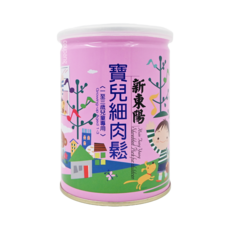 新東陽 寶兒細肉鬆，嬰幼兒優質副食品，含鈣和小麥胚芽，200g, 1罐
