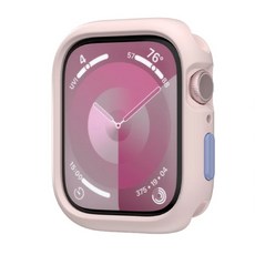 SwitchEasy 魚骨牌 SKIN Apple Watch 手錶保護殼 44/45 mm 粉紅, 輕巧保護殼, Apple Watch 44/45mm, 粉紅色, 1個