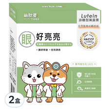 萌肽優 眼好亮亮 護眼明亮 守護毛孩視力 告別淚痕 30包 2盒, 維護眼睛健康