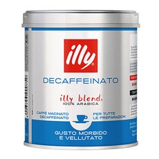illy 意利 低咖啡因咖啡粉, 咖啡機用, 125g, 1罐
