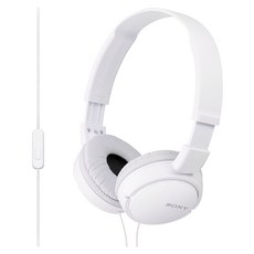 SONY 索尼 耳罩式耳機, 白色, MDR-ZX110AP