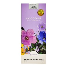 COCODOR 珂珂朵爾 經典擴香瓶 Set, 韓國調香師, 安全標準, 持續香氣2-3個月, 簡約時尚, 蜜梨小蒼蘭, 200ml, 1瓶