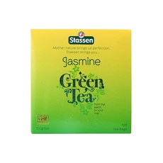 Stassen 司迪生 茉莉綠茶, 150g, 100茶包, 1.5g, 100包, 1盒