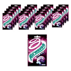 Airwaves Super 極酷嗆涼無糖口香糖 紫冰野莓口味, 28g, 20包