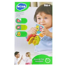 Hola Toys 音樂汽車鑰匙, 9個月以上, 燈光音樂, 1個, 燈光/音樂