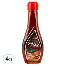 우리식품 고기엔 참소스, 300g, 4개