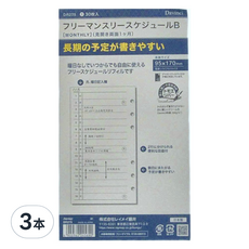 Raymay 藤井 Davinci 聖書 月行程內頁, DR275, 3本